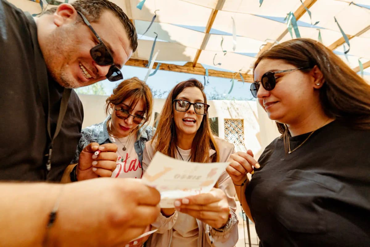 Voyage de motivation avec programme découverte organisé par Atelier Events en Tunisie